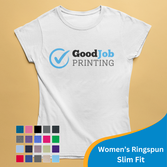 Custom Printed Gildan Women's Shirt Softstyle G640L